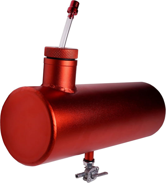 JMCHstore Aluminum Mini Bike Gas Fuel Tank Cylinder 4x11in