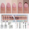 SXC Cosmetics French Tip Press On Nails for Stunning Looks
