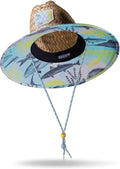 Straw Hat for Men & Women Hemlock - UPF 50+ Wide Brim Lifeguard Hat