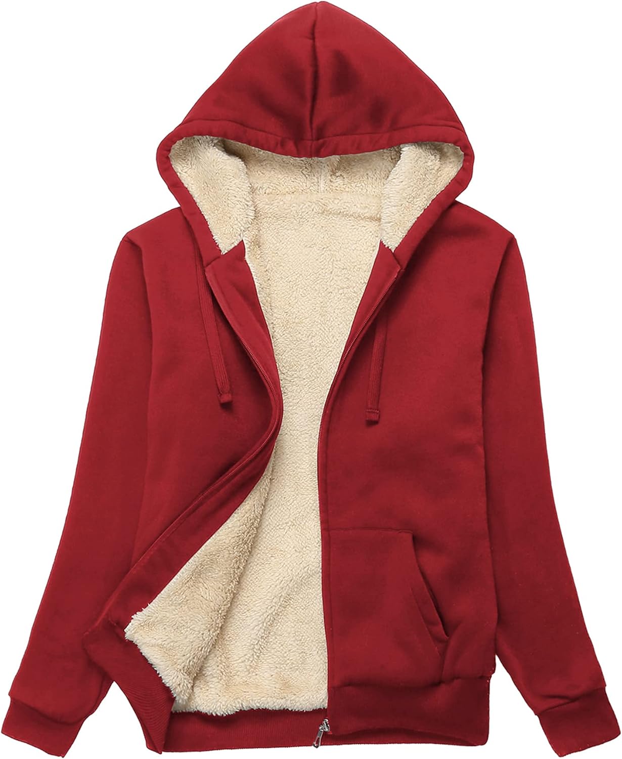 SWISSWELL Hoodies for Women Winter Fleece Sweatshirt Jacket