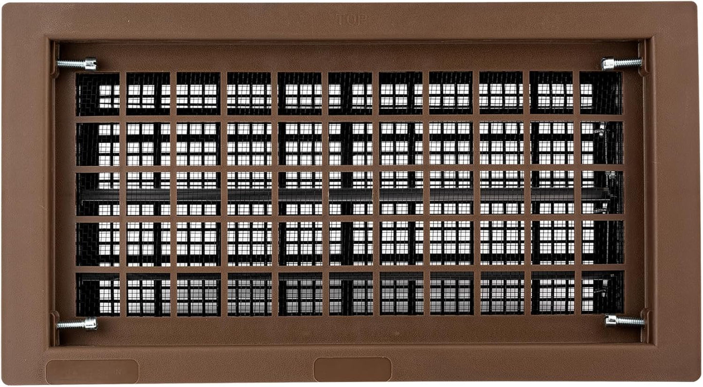Automatic Foundation Vent for Crawl Space Replacement, 8x16 in
