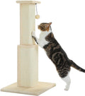 PAWZ Road Large Cat Scratching Post 32in Tall for Indoor Cats