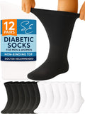 Special Essentials Diabetic Socks for Men & Women - Extra Wide Comfort