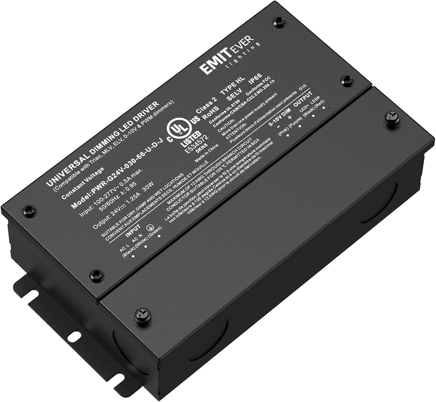EMITEVER 30W Dimmable LED Driver for Versatile Lighting