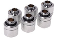 Alphacool HF G1/4 3/8ft ID x 1/2ft OD Compression Fitting - Six Pack