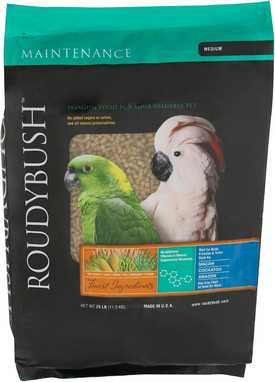 Roudybush Daily Maintenance Bird Food Pellets for Optimal Nutrition