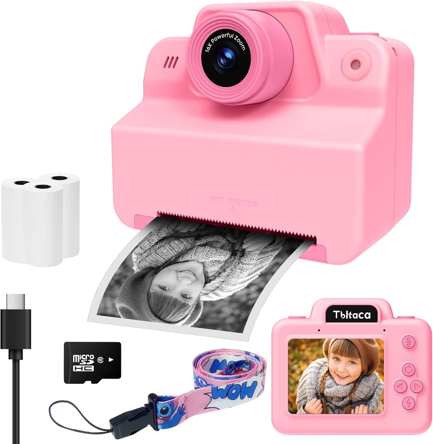 Instant Print Kids Camera - Fun Memories On-the-Go!