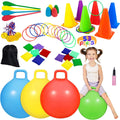 Carnival Outdoor Games Combo Set 53Pc - 5-in-1 Yard Games for Families