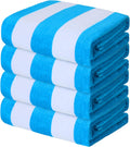 Exclusivo Mezcla 4 Pack Cotton Oversized 35x70 in Beach Towel - Soft