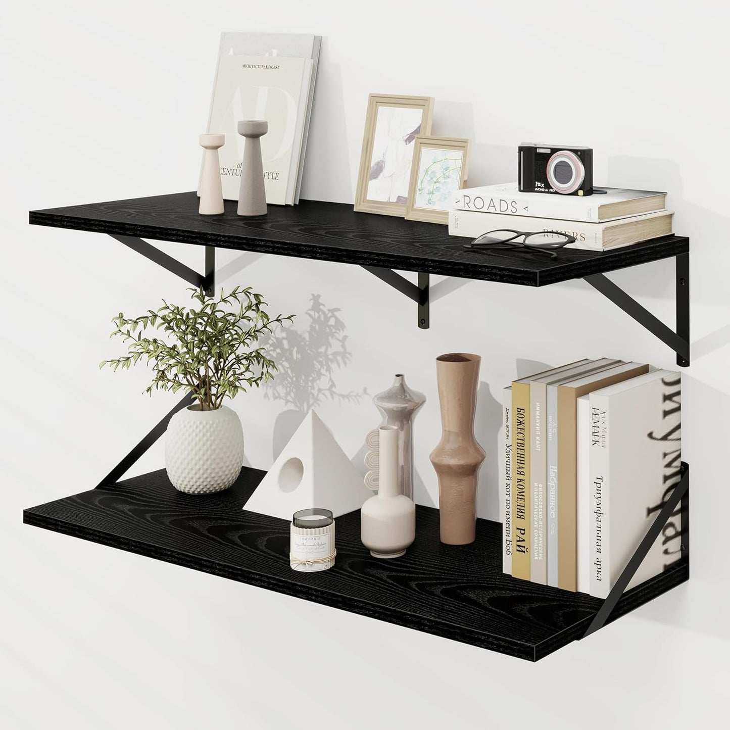 Dreamland Large Floating Shelves Set of 2 for Home Decor