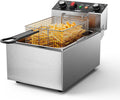 10L Electric Deep Fryer: Hassle-Free Frying!