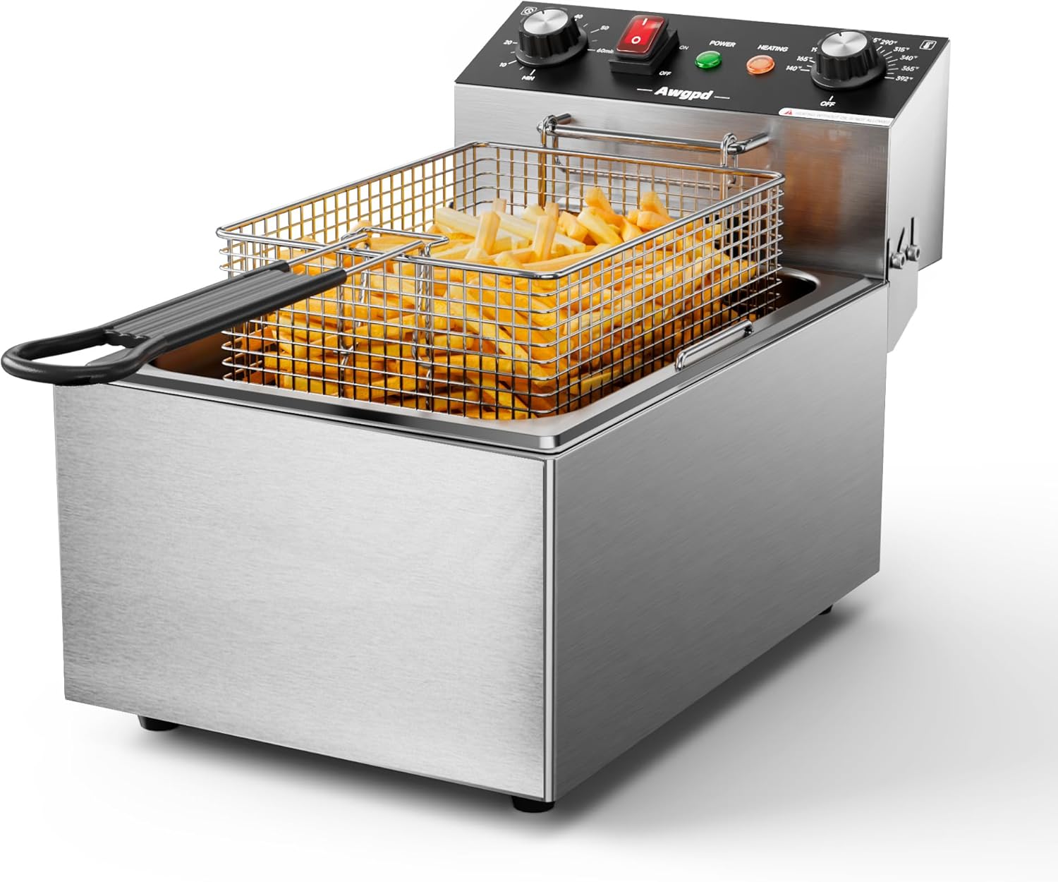 10L Electric Deep Fryer: Hassle-Free Frying!