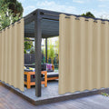 Outdoor Curtains for Patio Waterproof 100W x 120L in - Weatherproof