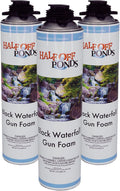 Half Off Ponds Waterfall Gun Foam 3 Pack - Black Pond Sealant