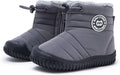 Baby Snow Boots for Boys Girls - Faux Fur Lined Winter Shoes