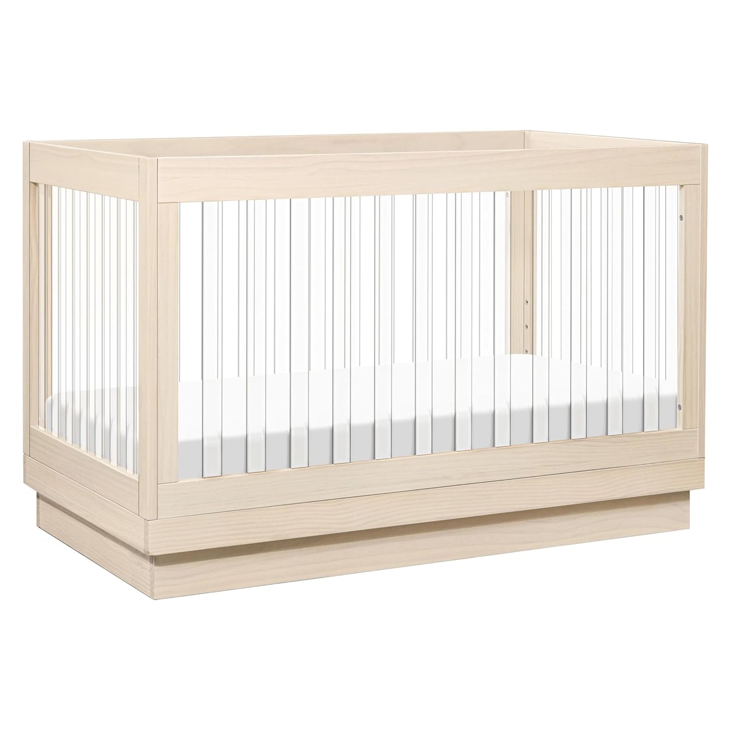 Babyletto Harlow Acrylic 3-in-1 Convertible Crib for Modern Nurseries