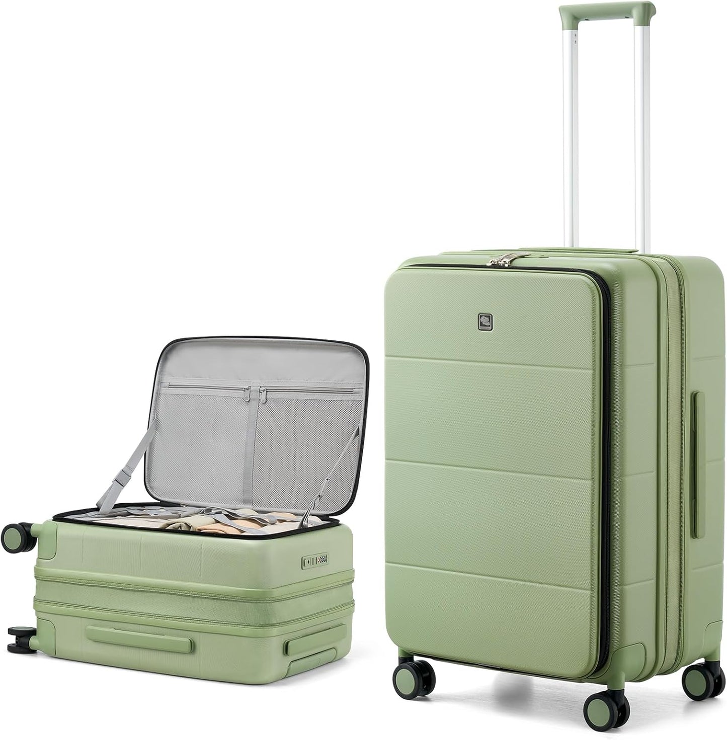 Hanke Hardside Expandable Checked Luggage for Travel Needs