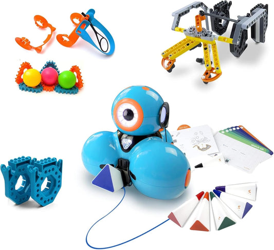 Wonder Workshop Dash Robot Bundle - STEM Education for Kids 6+!