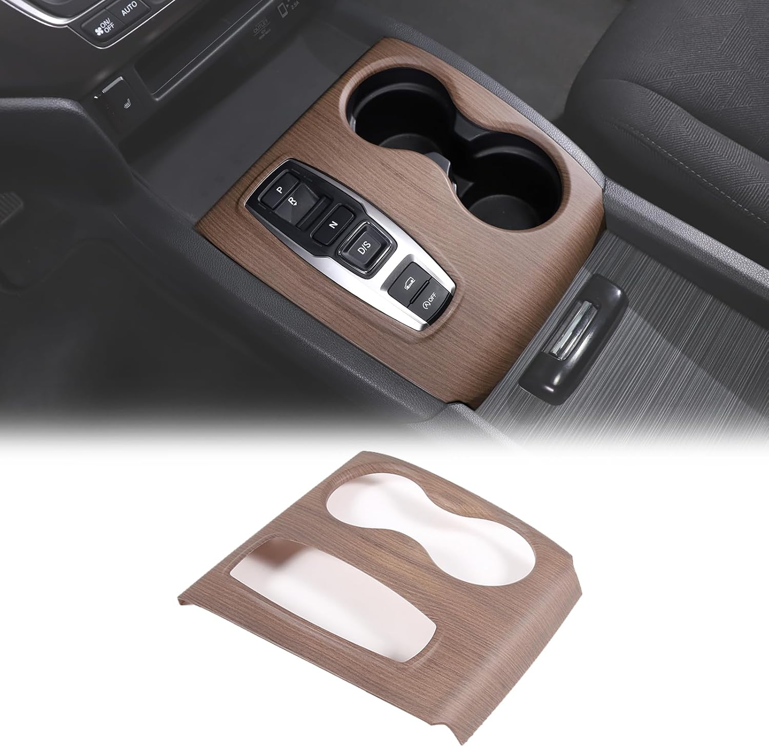 Gear Shift Panel Cover Trim for Honda Pilot and Ridgeline Models