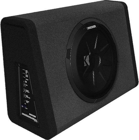 KICKER 11PT250 BassStation 10 Powered Subwoofer for Optimal Bass