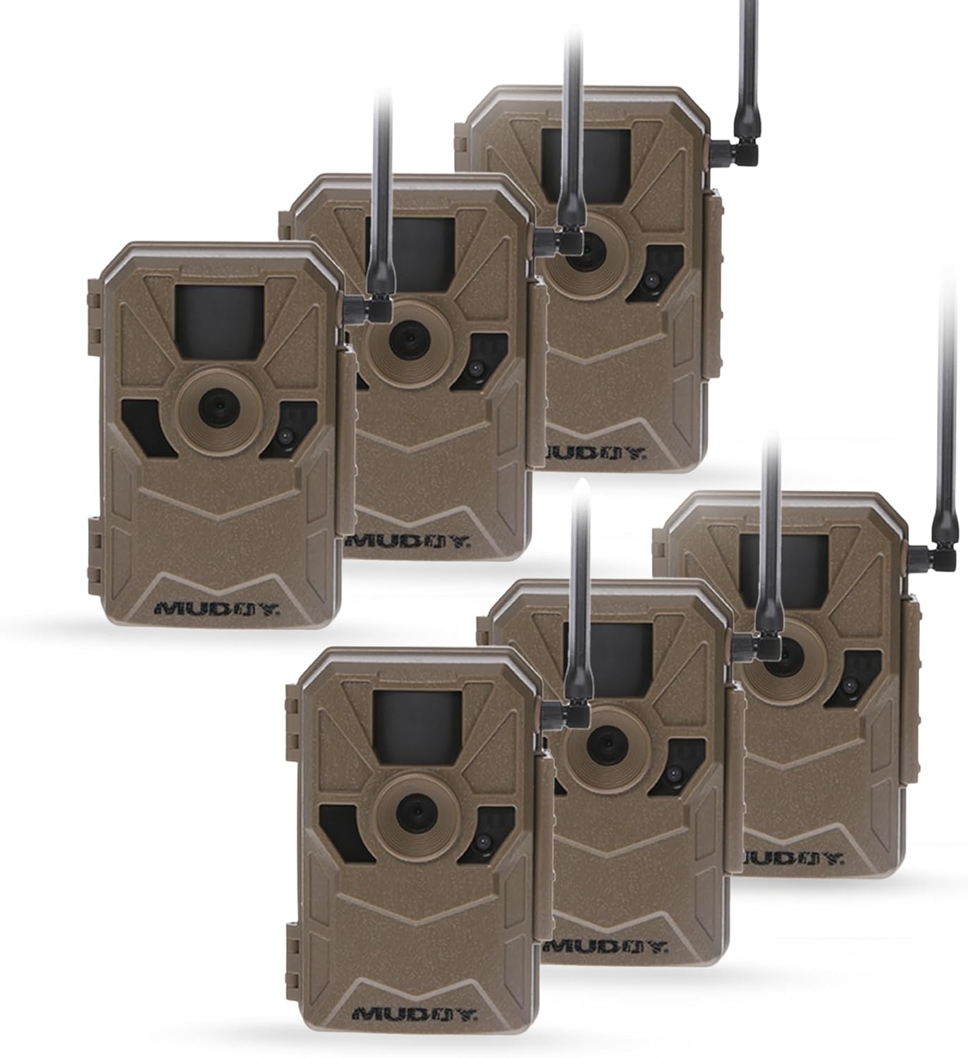 MUDDY Merge 3-Pack Cellular Trail Cameras with Night Vision