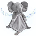 Baby Music Lovey Grey Elephant Sleep Soother - Heartbeat & Lullaby
