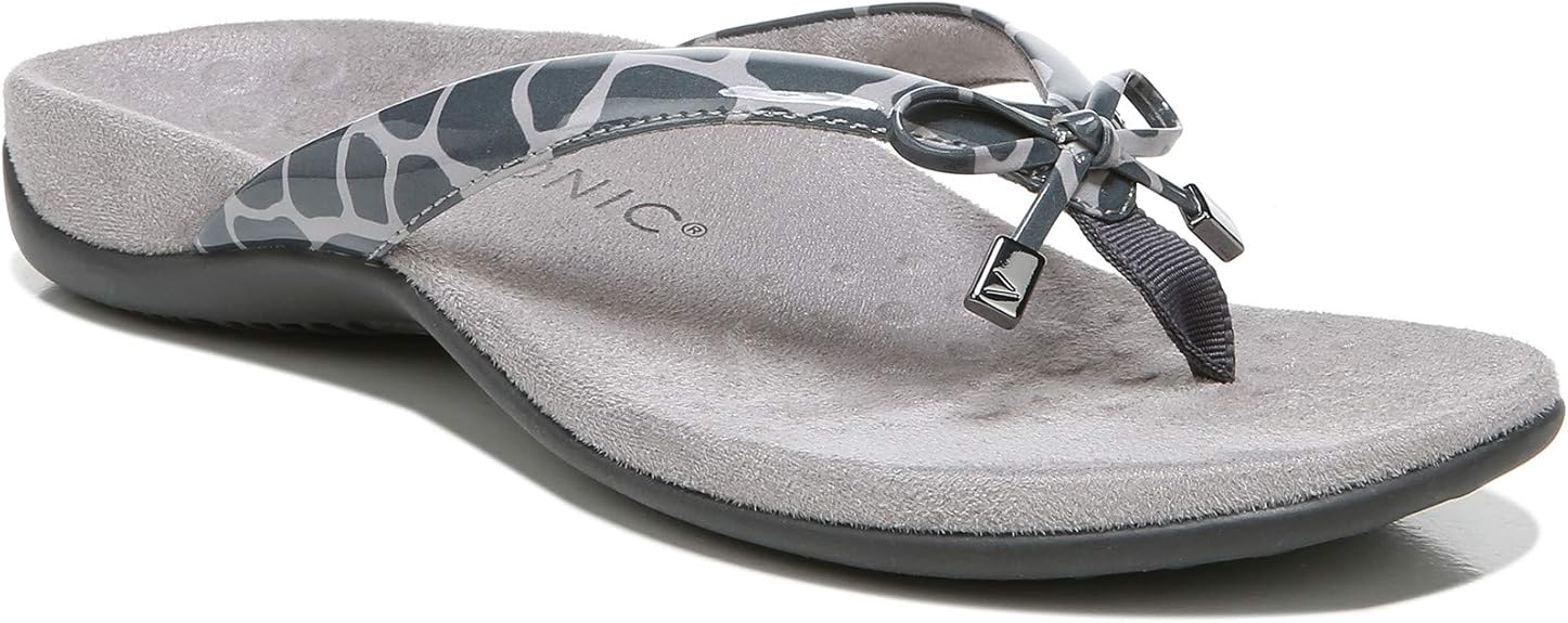 Vionic Women's Rest Bella Toe Post Sandal - Supportive Flip Flops