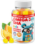 Vegan Omega 3 Gummies for Kids - Brain and Heart Health Boost