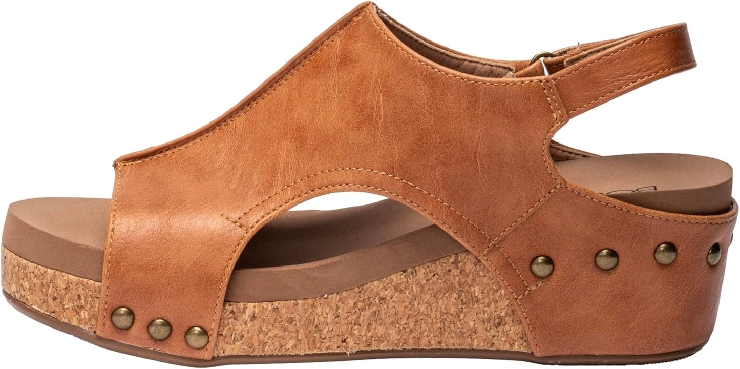 Corkys Footwear Volta Wedge Sandals for All-Year Comfort