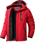 Men's Snow Coat - Warm and Waterproof Windbreaker for Skiing
