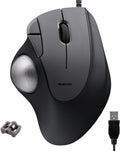 Ergonomic Comfort Design Trackball IST Wired USB-A - Smooth Thumb