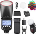 Godox V1S USA Round Head Flash for Sony - Soft, Studio-Style Light
