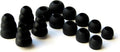 14pcs Black Eartips Set Compatible with Skullcandy Models
