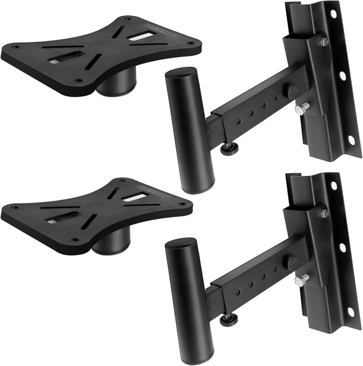 Pyle Universal Speaker Bracket- Safe, Adjustable, Space-Saving