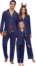 Family Matching Pajamas Set for Men and Women - Soft Long Sleeve PJs