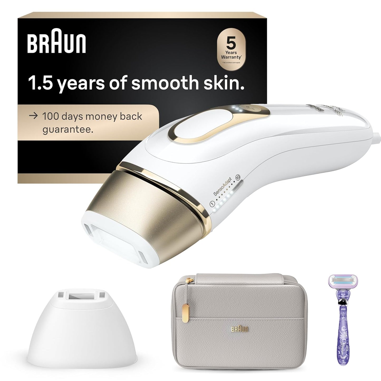 Braun IPL Pro 5 PL5157: Lasting Hair Removal Power