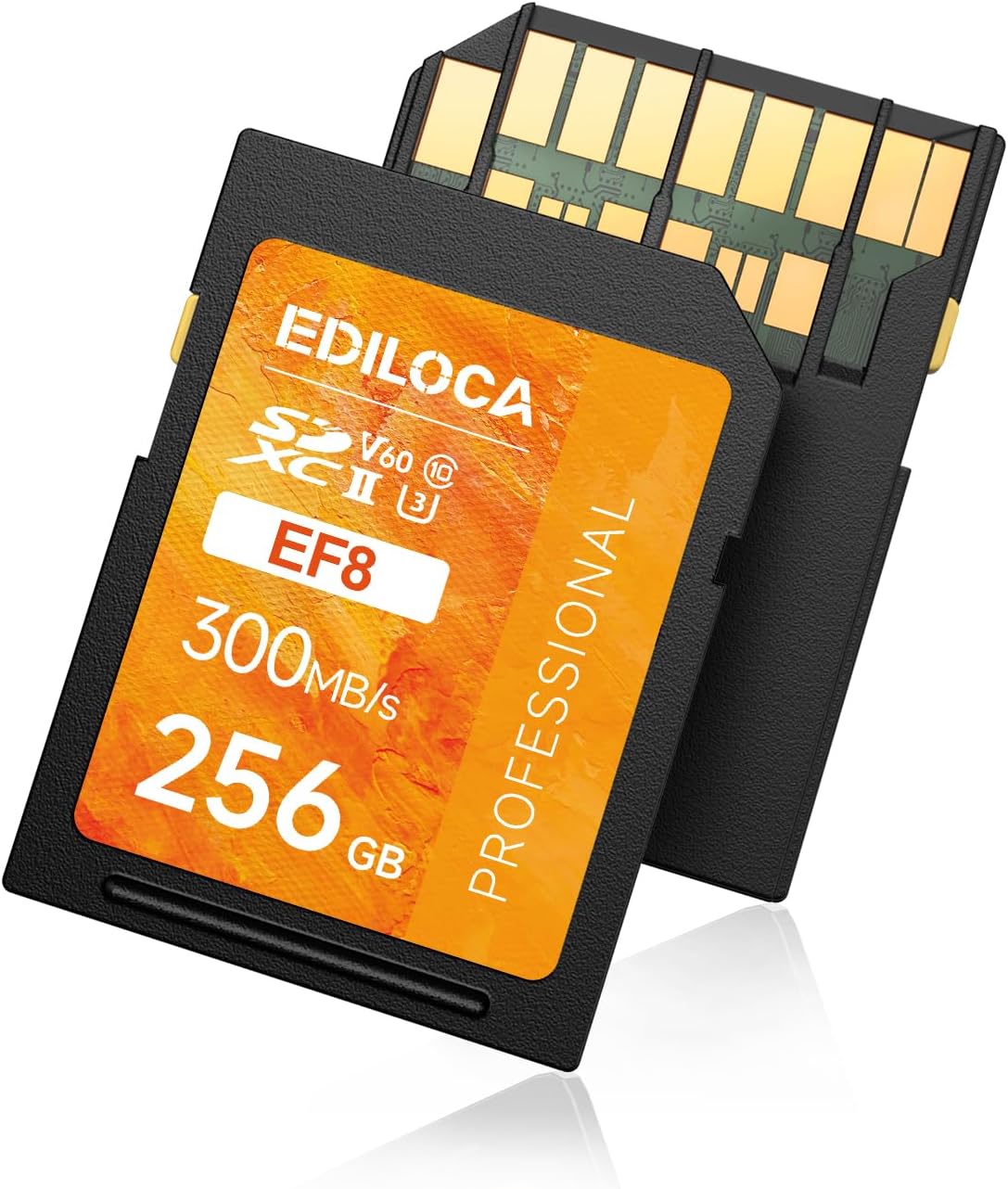 256GB UHS-II SD Card V60 for 4K/6K Video Recording Needs
