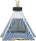 Cozy Pet Teepee with Plush Cushion | Indoor Outdoor Dog House
