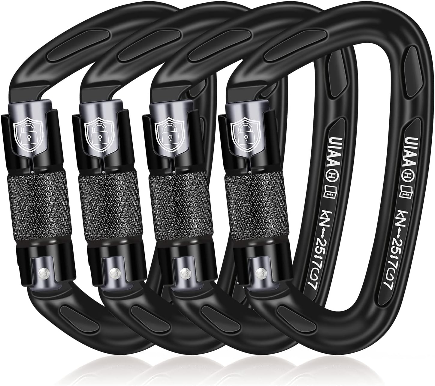 25KN Auto Locking Carabiner for Climbing and Camping Gear