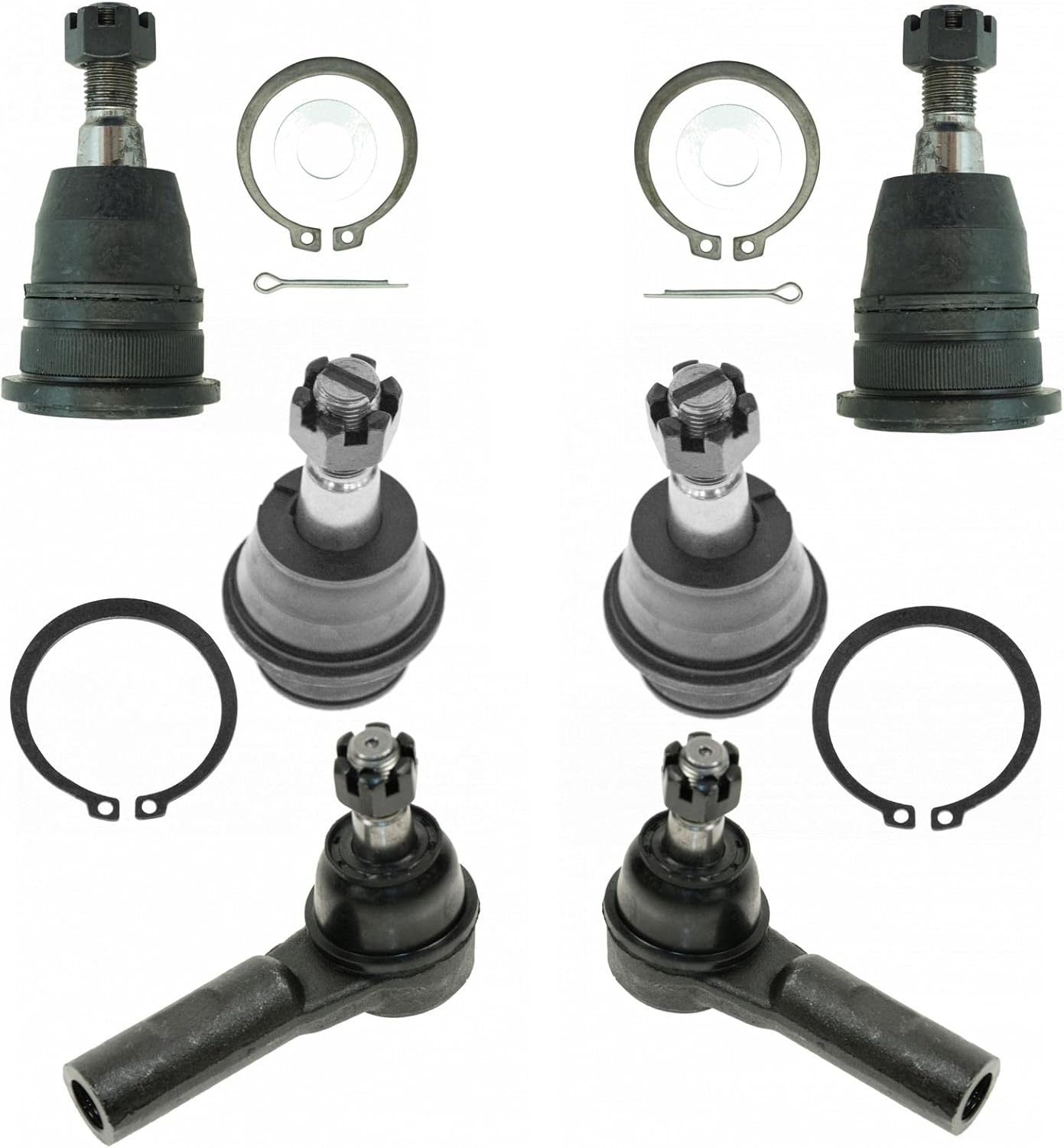 TRQ Front Steering & Suspension Kit for Dodge Ram 1500