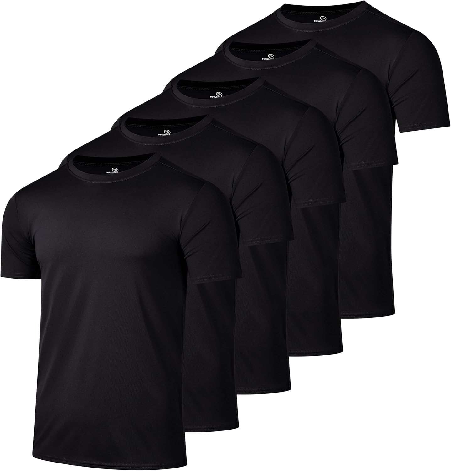 Mens Short Sleeve Dry Fit T-Shirts for Gym and Casual Wear