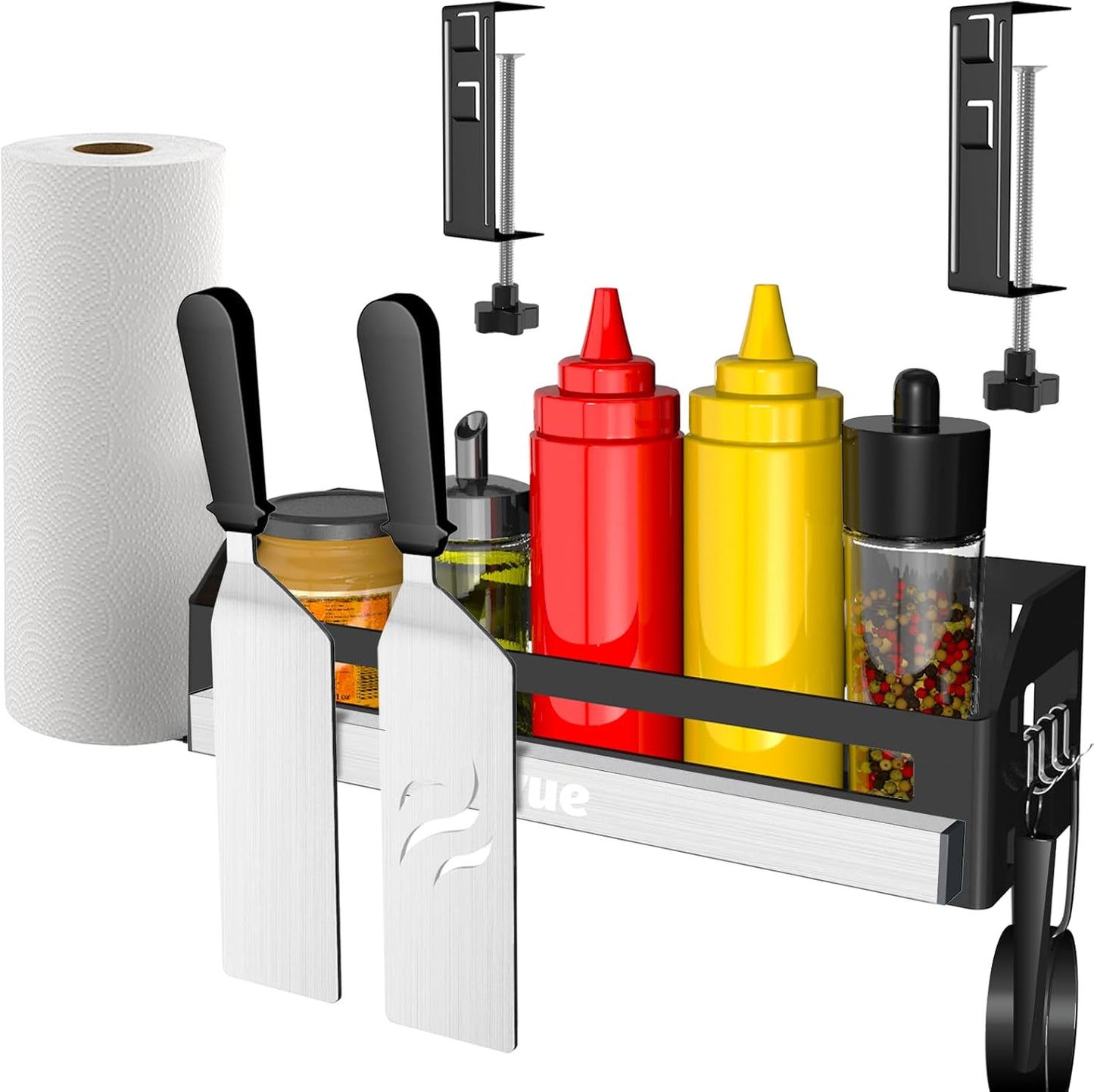 Griddle Caddy for Blackstone Griddles - Space Saving BBQ Organizer