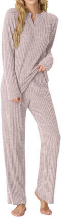 PrinStory Womens Pajama Sets for Cozy Fall and Winter Nights