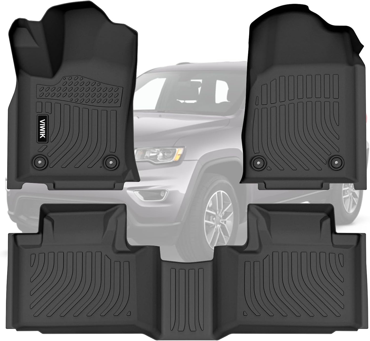 Custom Fit Floor Mats for Jeep Grand Cherokee 2016-2021