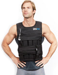RUNmax Pro Weighted Vest 12-60lbs - Adjustable Resistance for Training