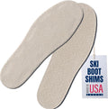 Covey Sports Ski Boot Shim Insoles for Volume Adjustment - Trimmable