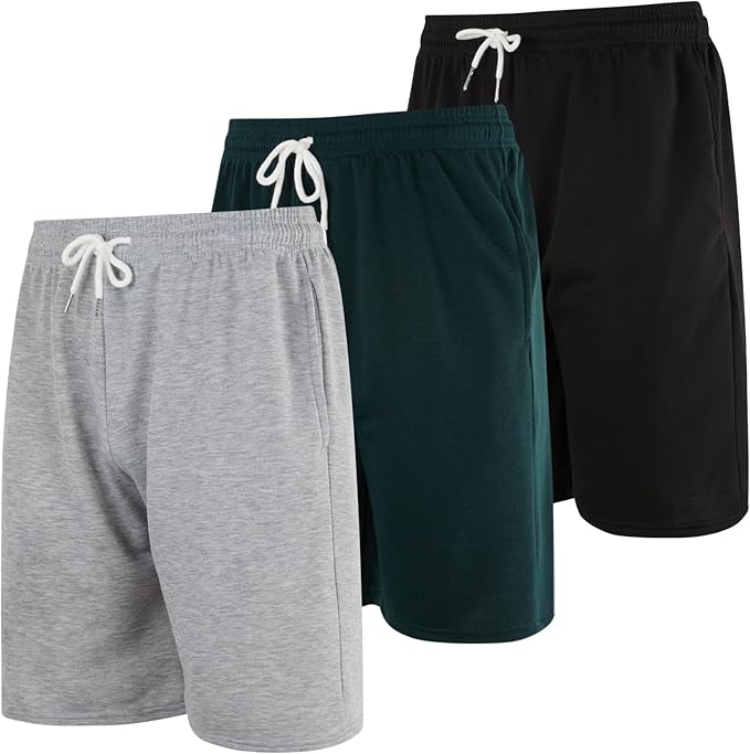 Real Essentials Men's Cotton 9in French Terry Lounge Shorts Review