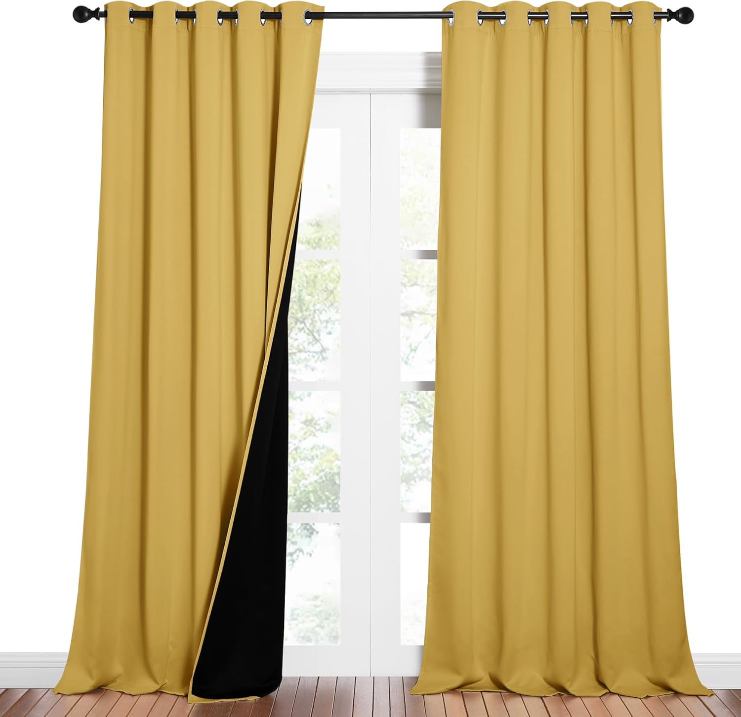 NICETOWN Total Shade Curtains for Full Light Shading Needs