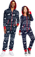 Tipsy Elves Christmas Onesies for Adults - Comfy Unisex Jumpsuit Men's