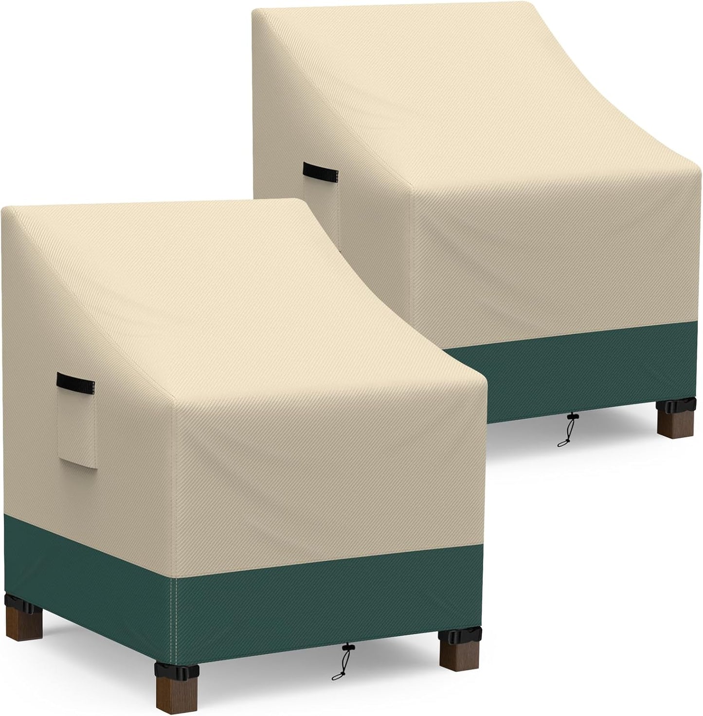 Patio Chair Covers Waterproof 2 Pack for Outdoor Furniture